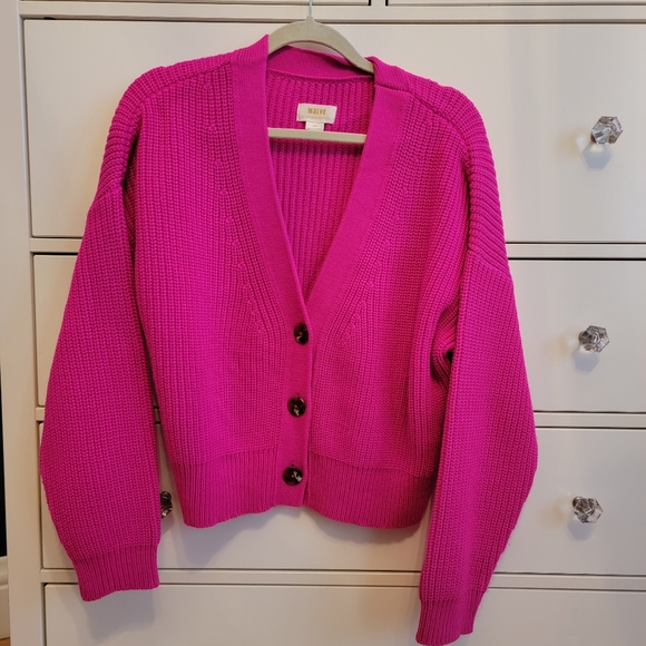 Maeve Sunny Cropped Cardigan (Anthropologie) - Picture 3 of 7